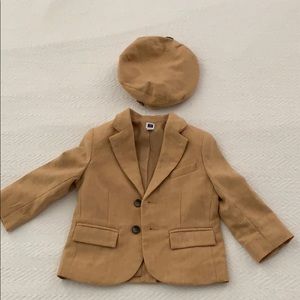 Janie and Jack Jacket and Driving Cap